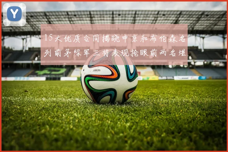 15大优质合同揭晓申京和布伦森名列前茅绿军三将表现抢眼前两名堪称传奇
